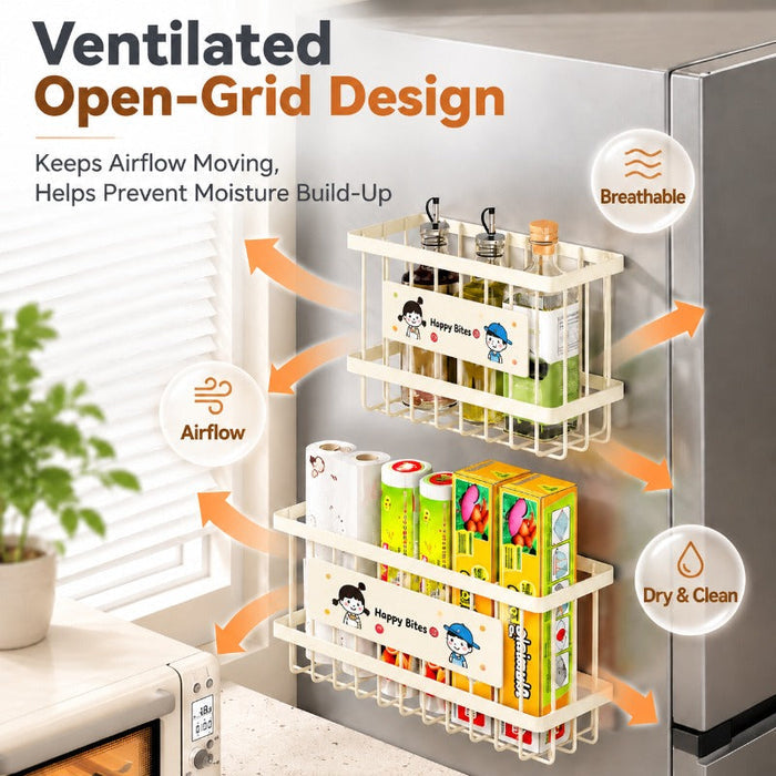 Magnetic Side Wall Storage Basket