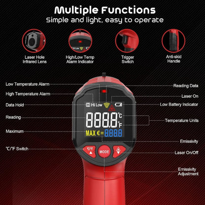 Non-Contact Infrared Thermometer Gun