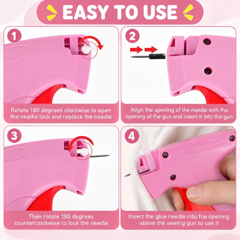 Instant Stitch Tool – Quick Fix Fastening Gun for Clothes & More