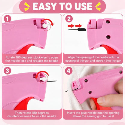 Instant Stitch Tool – Quick Fix Fastening Gun for Clothes & More
