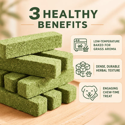 Teeth Grinding Grass Bricks