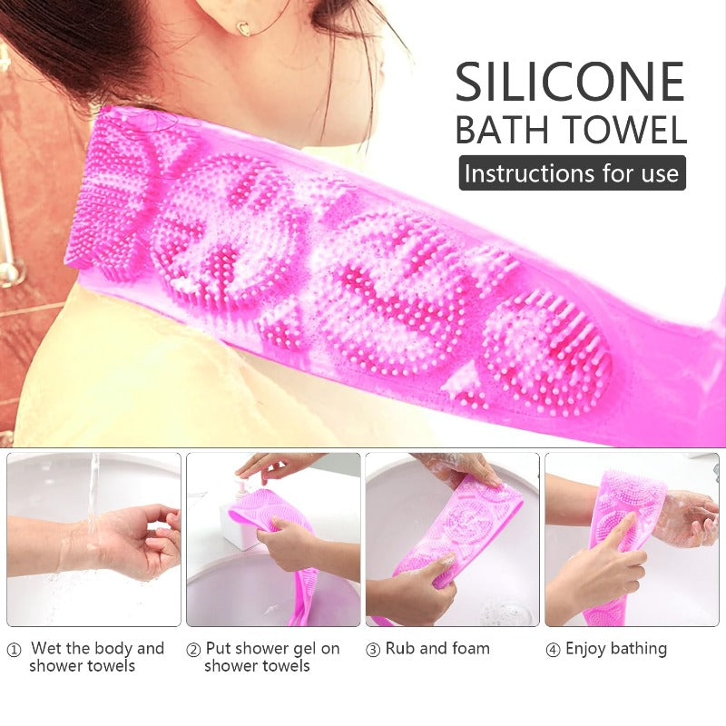 Hygienic Silicone Back Scrub