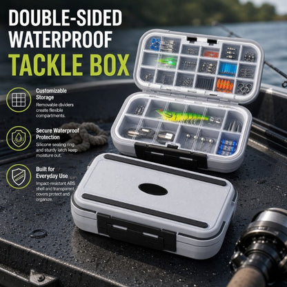Double Sided Waterproof Tackle Box