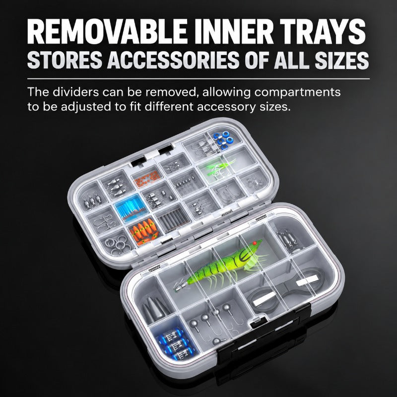 Double Sided Waterproof Tackle Box