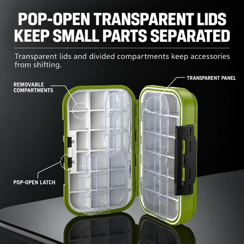 Double Sided Waterproof Tackle Box