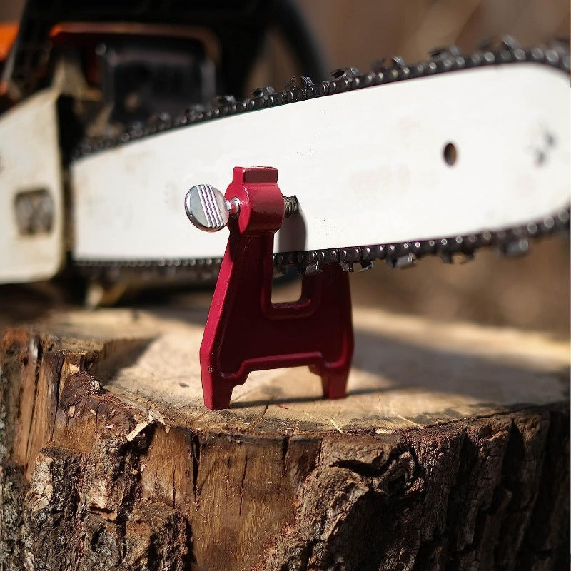 Chainsaw Bar Filing Vise