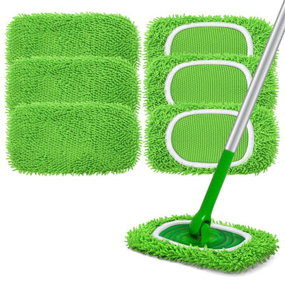 Washable Microfiber Mop Pads