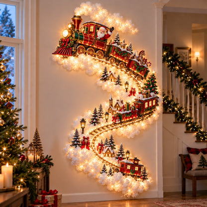 (🌲Early Christmas Sale- 60% OFF)✨Christmas Magic Trail Wall Light - A Little Christmas Magic, Right on Your Wall✨