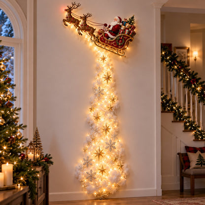 (🌲Early Christmas Sale- 60% OFF)✨Christmas Magic Trail Wall Light - A Little Christmas Magic, Right on Your Wall✨