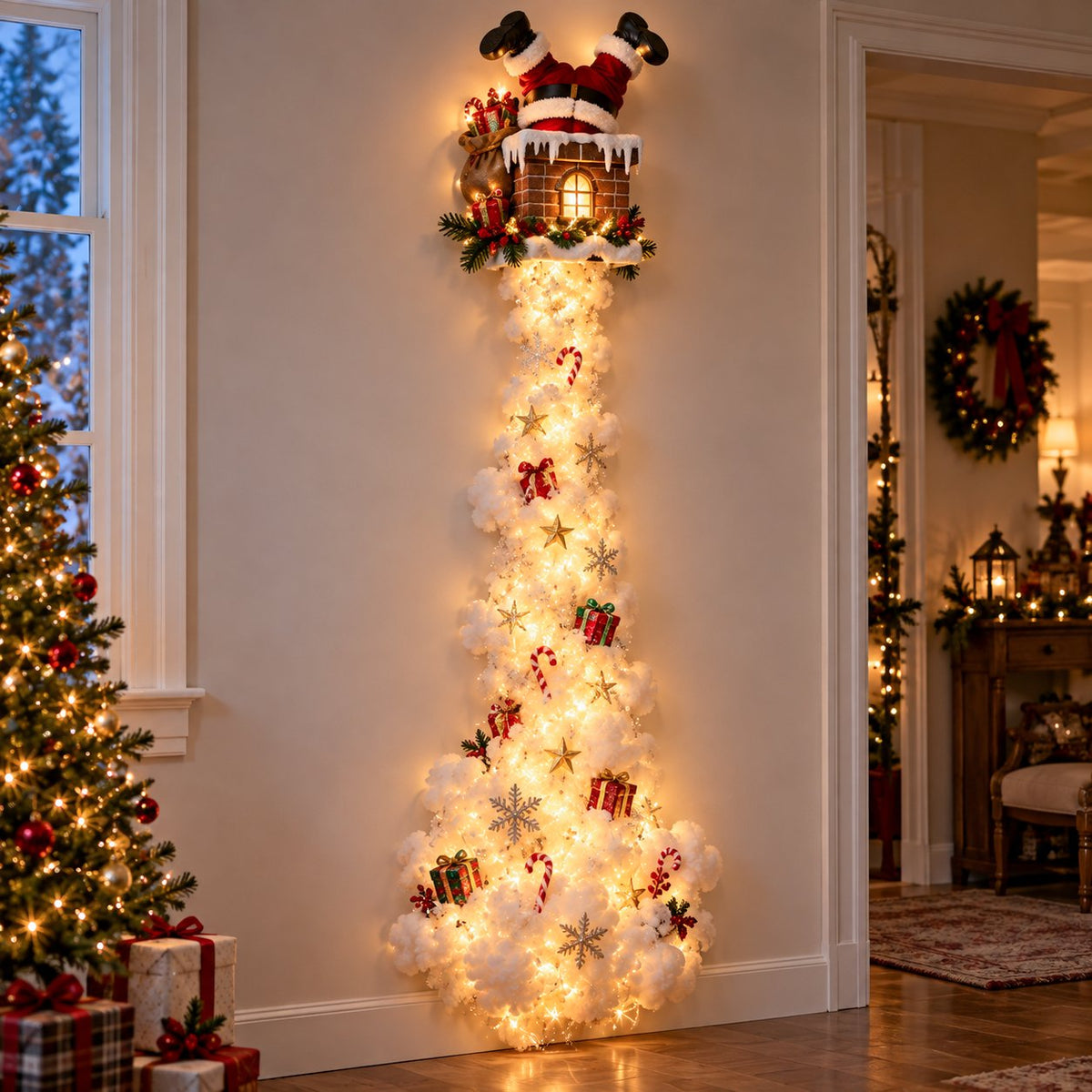 (🌲Early Christmas Sale- 60% OFF)✨Christmas Magic Trail Wall Light - A Little Christmas Magic, Right on Your Wall✨