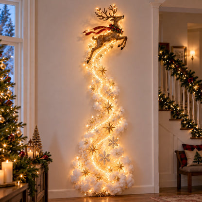 (🌲Early Christmas Sale- 60% OFF)✨Christmas Magic Trail Wall Light - A Little Christmas Magic, Right on Your Wall✨