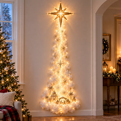 (🌲Early Christmas Sale- 60% OFF)✨Christmas Magic Trail Wall Light - A Little Christmas Magic, Right on Your Wall✨
