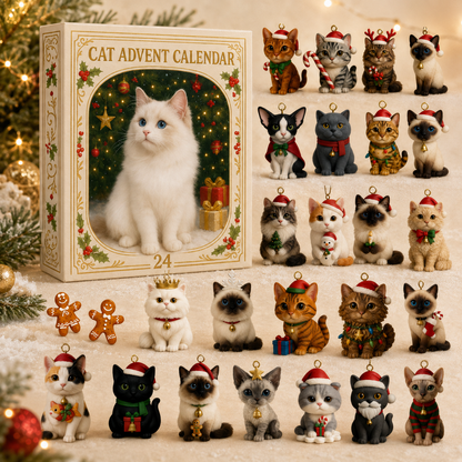 🔥Last Day 50% OFF🐱Cat Advent Calendar Blind Box