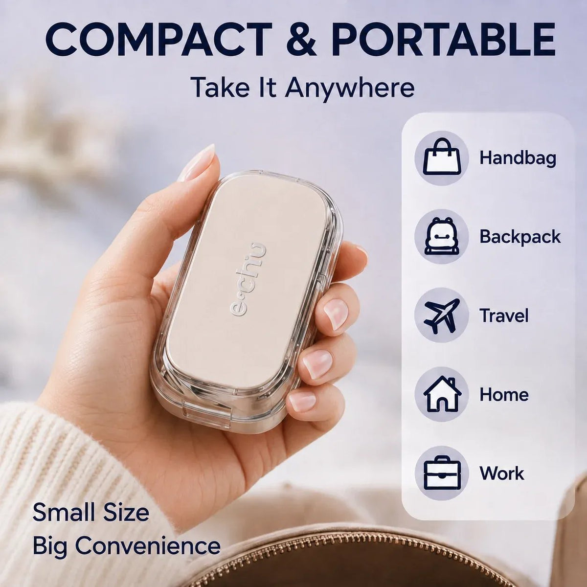 49% OFF -💊Portable Pill Cutter/Splitter & Storage Case (Cuts into 1/2, 1/3, or 1/4 portions)