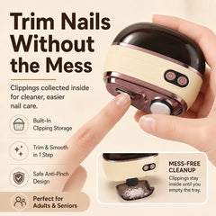 2-in-1 Electric Nail Trimmer