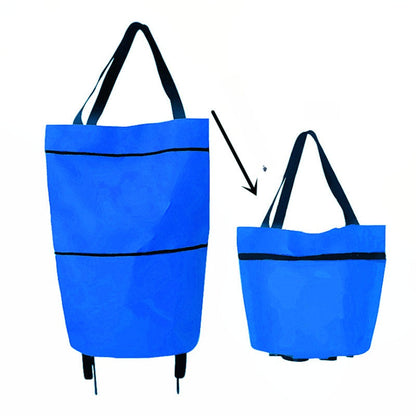 🔥LAST DAY 50% OFF🛒2-in-1 Foldable Shopping Cart