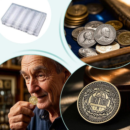 100-Coin Secure Storage Case