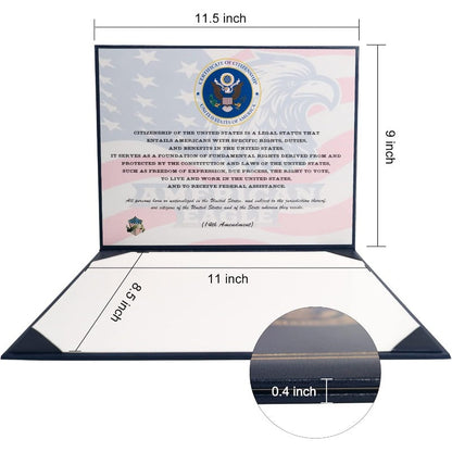 Gold Foil Naturalization Display