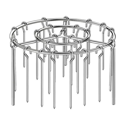 🔥 Last Day 49% OFF🍖2 Pack Stainless Steel Air Fryer Skewer Rack🥇360° No Flip Kabob Grill Stand