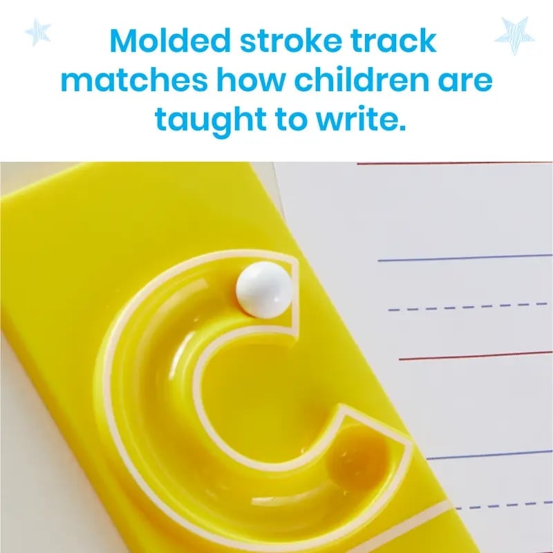 🔤Marble Tracers - Lowercase Letters🌀Roll Into Letter-Writing Fun!