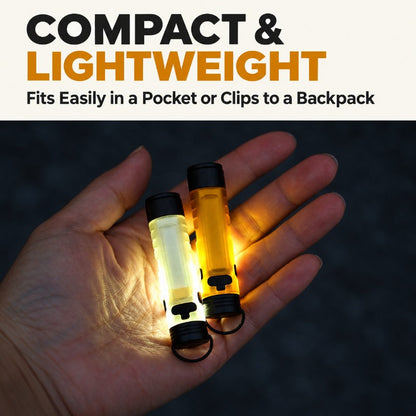 Magnetic Clip Camping Flashlight