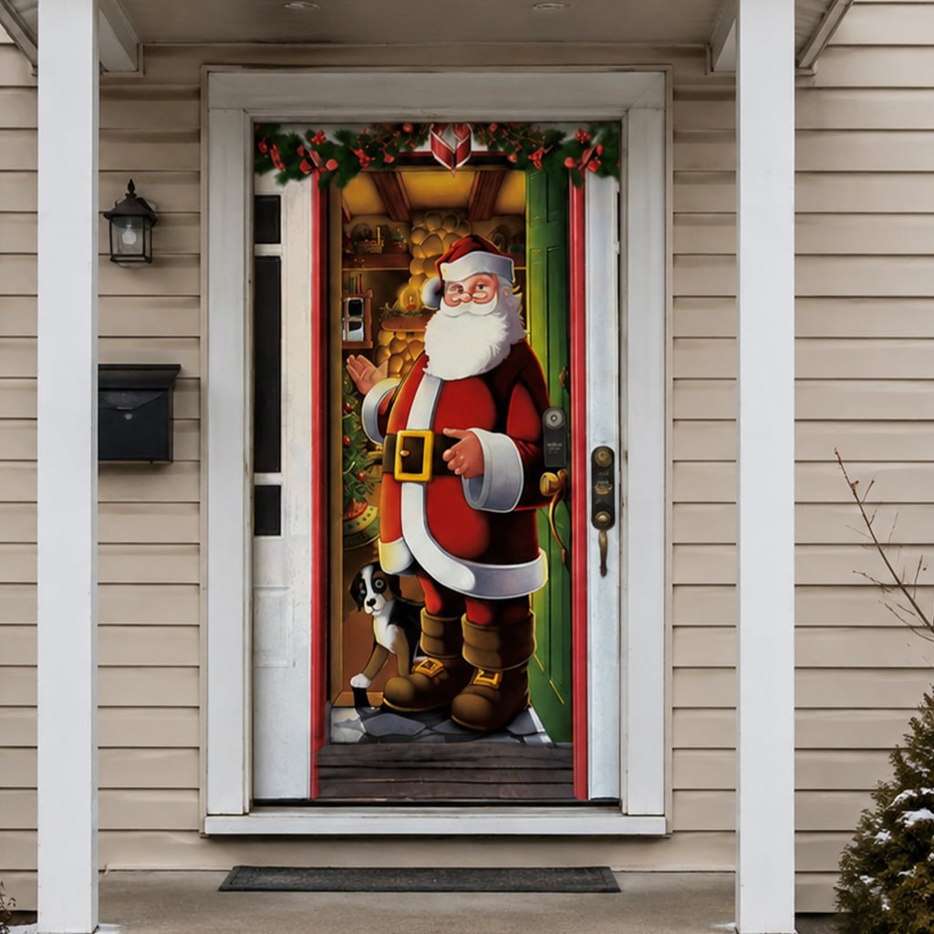 🎄Last Day 50% OFF🌟2026 Christmas Front Door Decoration