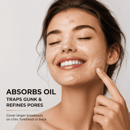 Invisible Hydrocolloid Acne Covers