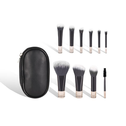 Compact Travel Makeup Brushes