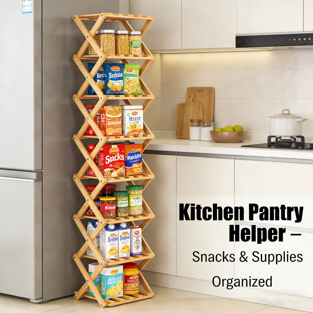 2026 Summer Hot Sale 49% OFF🔥👟The 9-Tier Bamboo Rack: 3-Tier, 6-Tier, and 9-Tier No-Assembly Storage Solution!