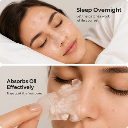 Invisible Hydrocolloid Acne Covers