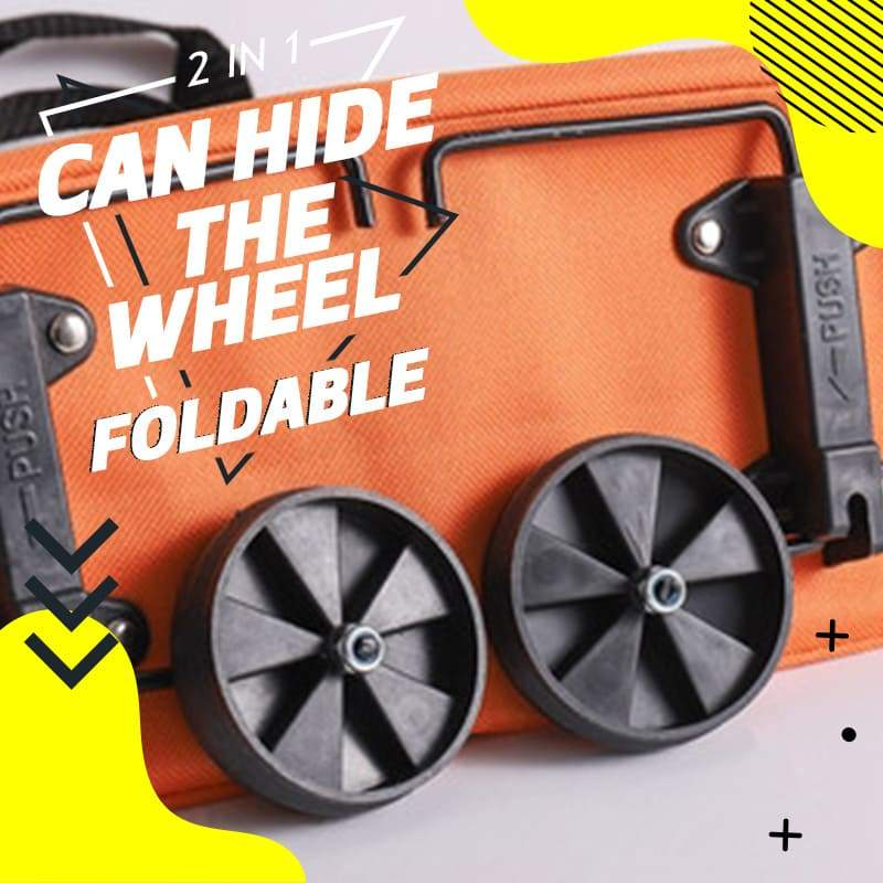 🔥LAST DAY 50% OFF🛒2-in-1 Foldable Shopping Cart