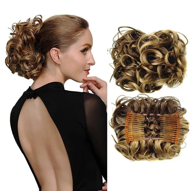 🌲Early Christmas Sale 49% OFF🎁Messy Curly Dish Bun