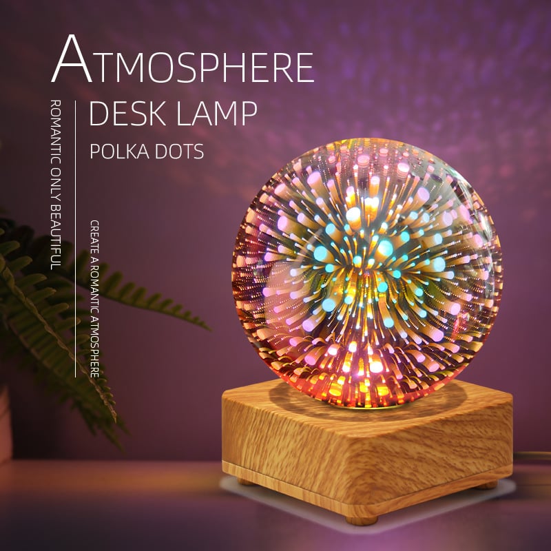 3D Firework Decoration Table Lamp