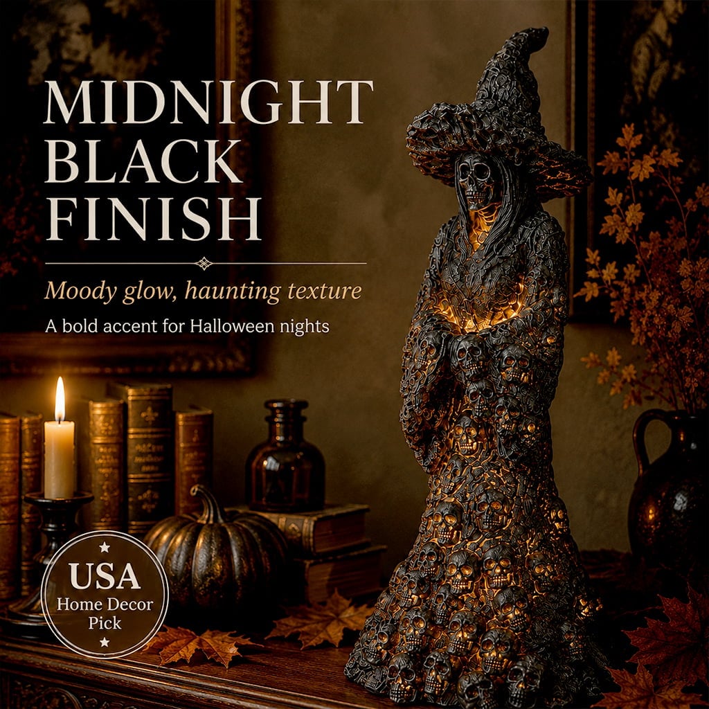 🔥Last Day 49% OFF💀Skeleton Witch Ornament