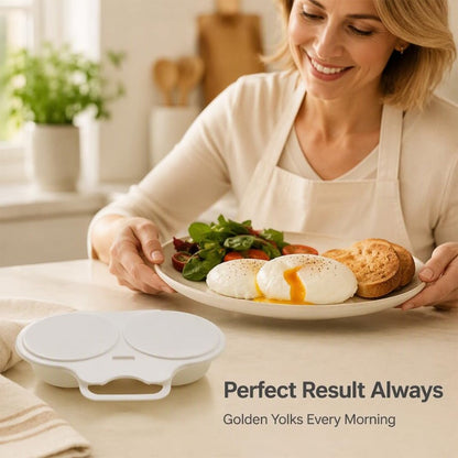 Oil-Free Microwave Egg Poacher
