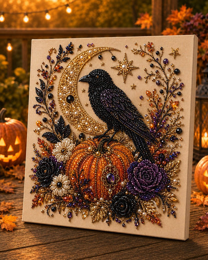 🔥 Last Day 49% OFF👻✨Beginner-friendly Halloween Pearl Art DIY kit – Turn Tiny Pearls into Spooky-Cute Magic (📦Buy 2 Free Shipping)