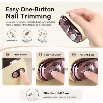 2-in-1 Electric Nail Trimmer