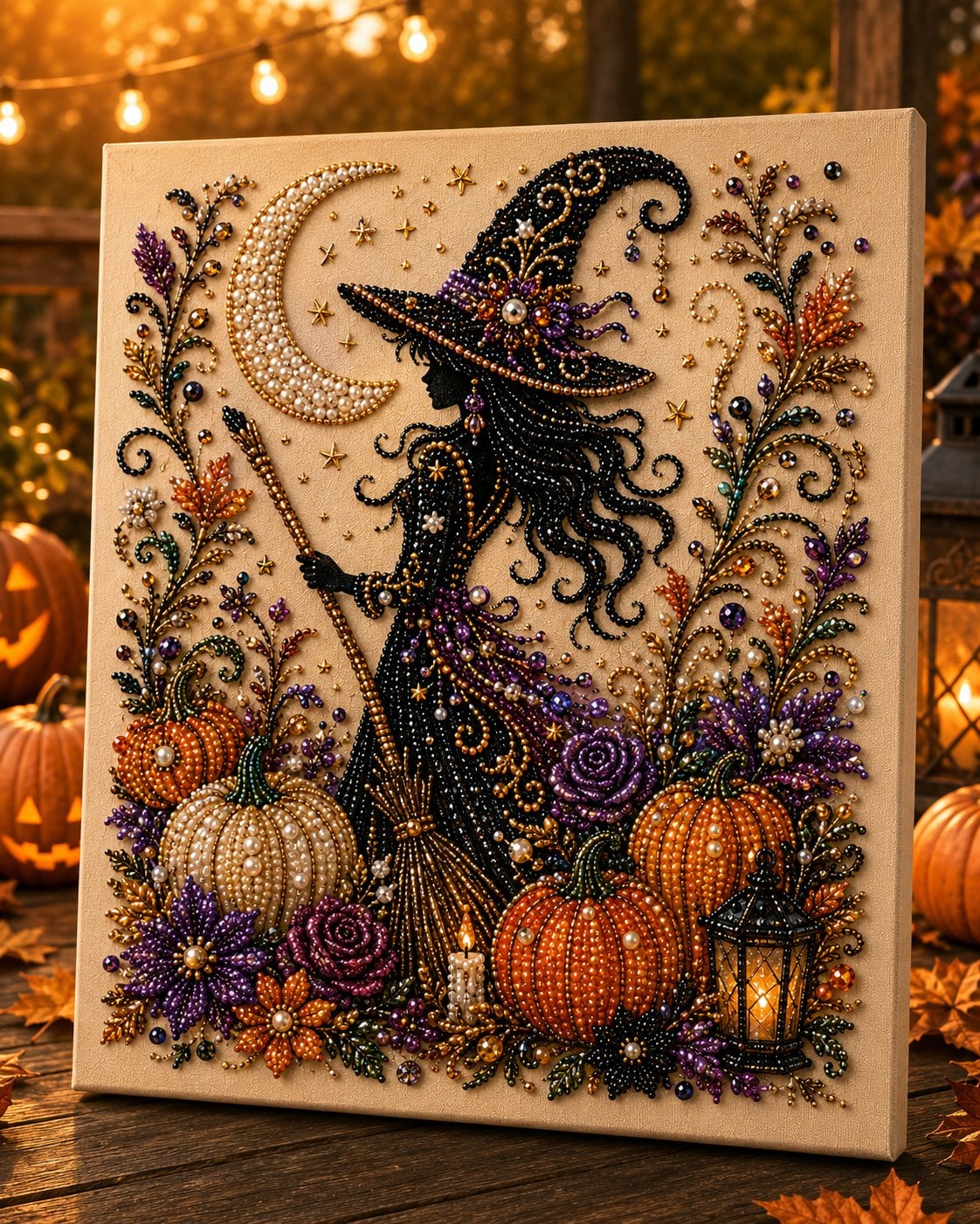 🔥 Last Day 49% OFF👻✨Beginner-friendly Halloween Pearl Art DIY kit – Turn Tiny Pearls into Spooky-Cute Magic (📦Buy 2 Free Shipping)