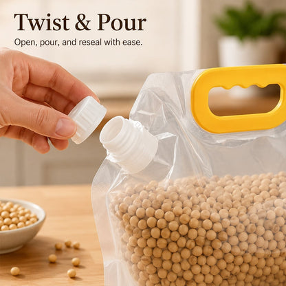 🔥2026 Summer Hot Sale 49% OFF🧄Airtight Grain Storage Bags with Handle