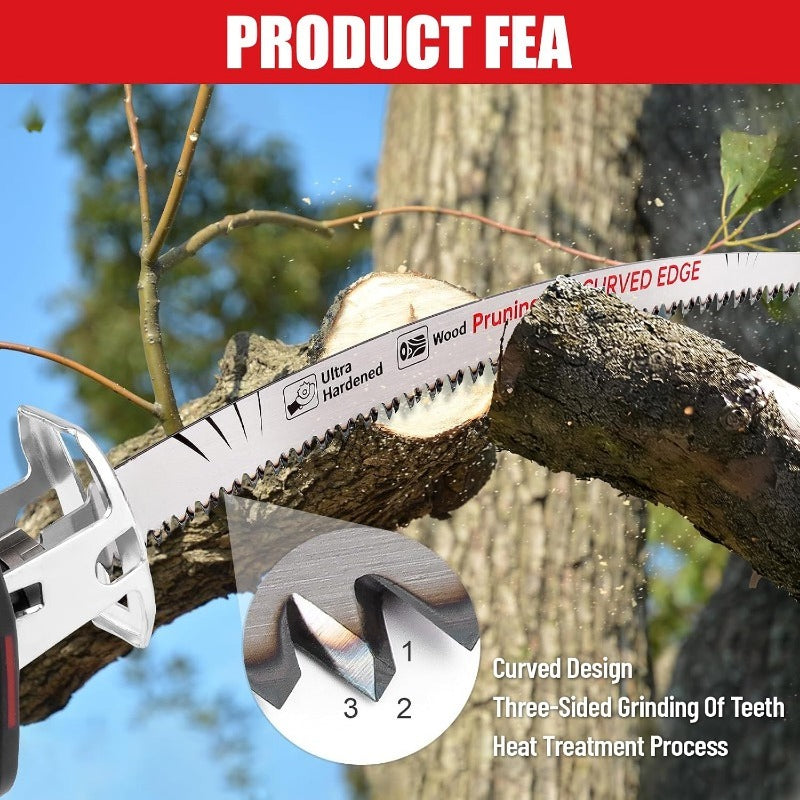 Fast Curved Pruning Blade