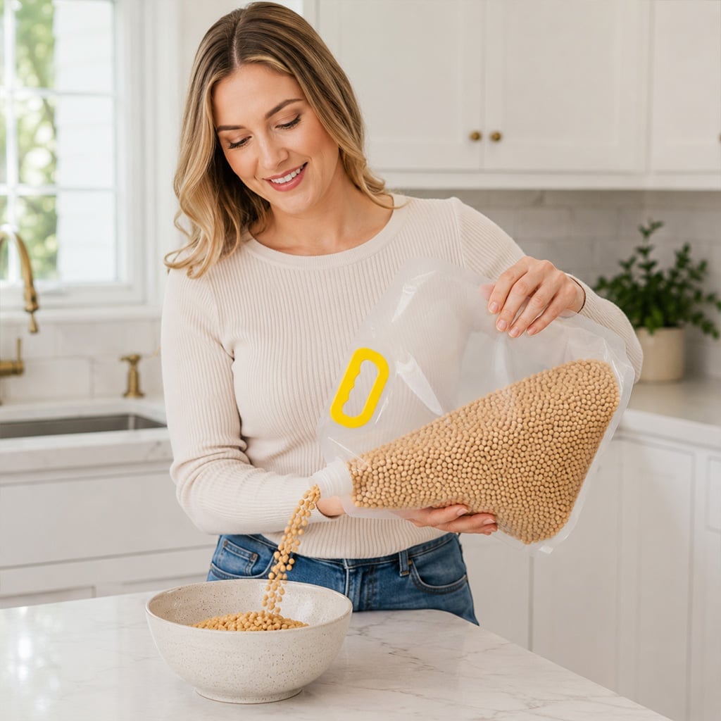 🔥2026 Summer Hot Sale 49% OFF🧄Airtight Grain Storage Bags with Handle