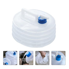 📢📢50% OFF !! ⏰Portable Collapsible Camping Water Container with Spigot