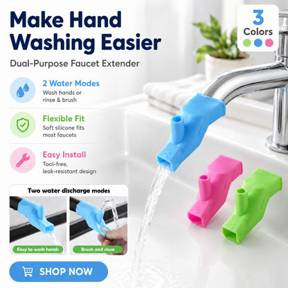 Dual Mode Faucet Extender