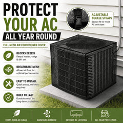 Breathable Mesh AC Cover