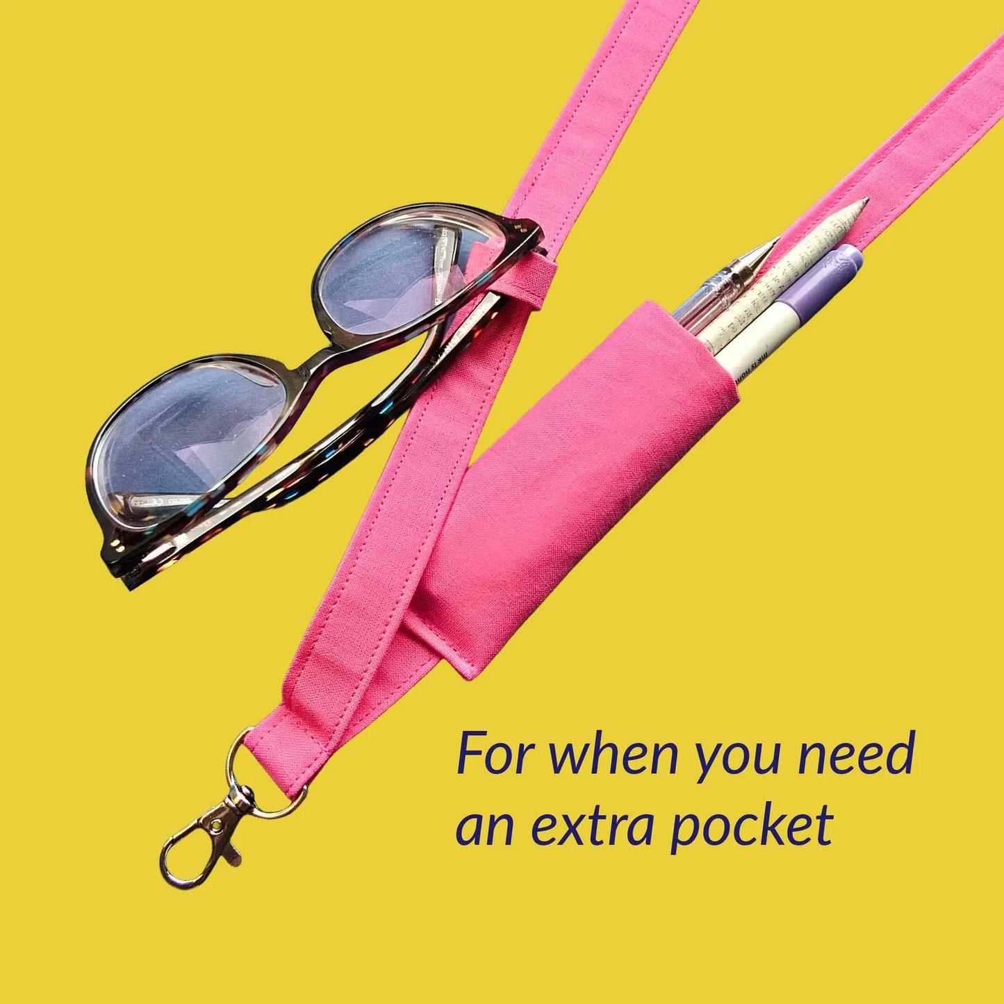 🔥LAST DAY 50% OFF - 👩‍🏫NEW UPGRADED Plain Fabric Pen Lanyards