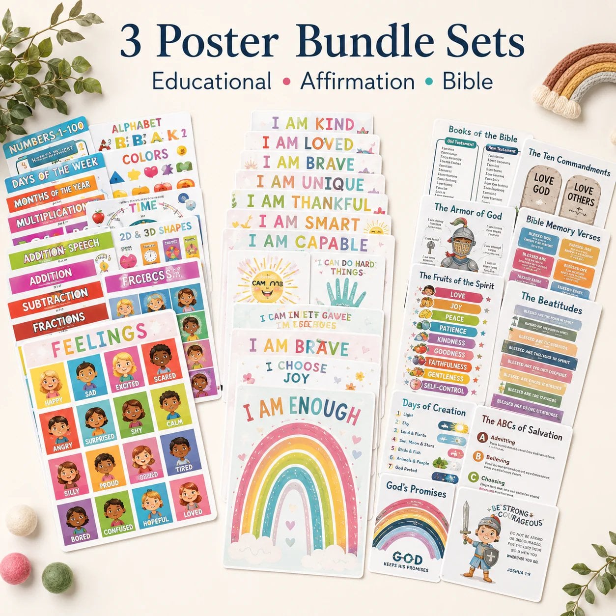 🌈 Preschool Head Start Learning Kit – Fun Early Education Activities for Confident Little Learners