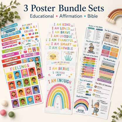 🌈 Preschool Head Start Learning Kit – Fun Early Education Activities for Confident Little Learners