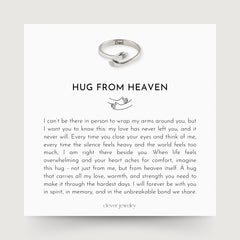 Hug From Heaven - Custom Engraved Ring