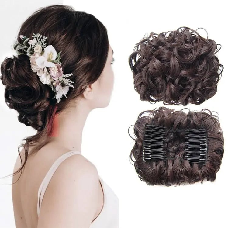 🌲Early Christmas Sale 49% OFF🎁Messy Curly Dish Bun