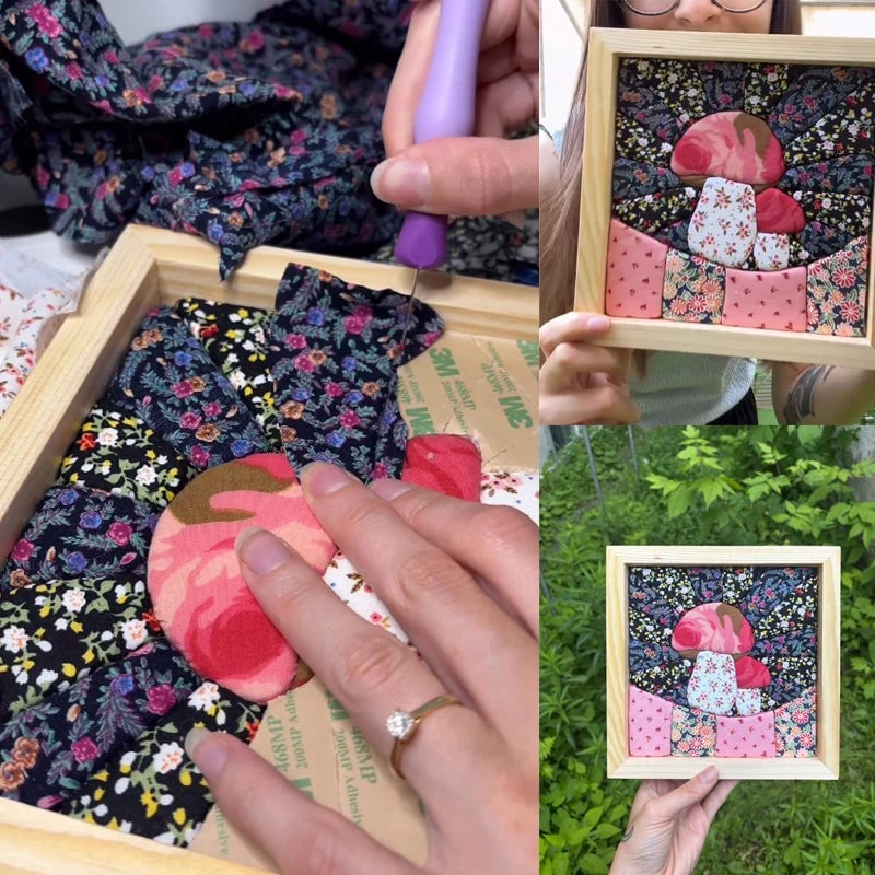 DIY Fabric Embroidery Set